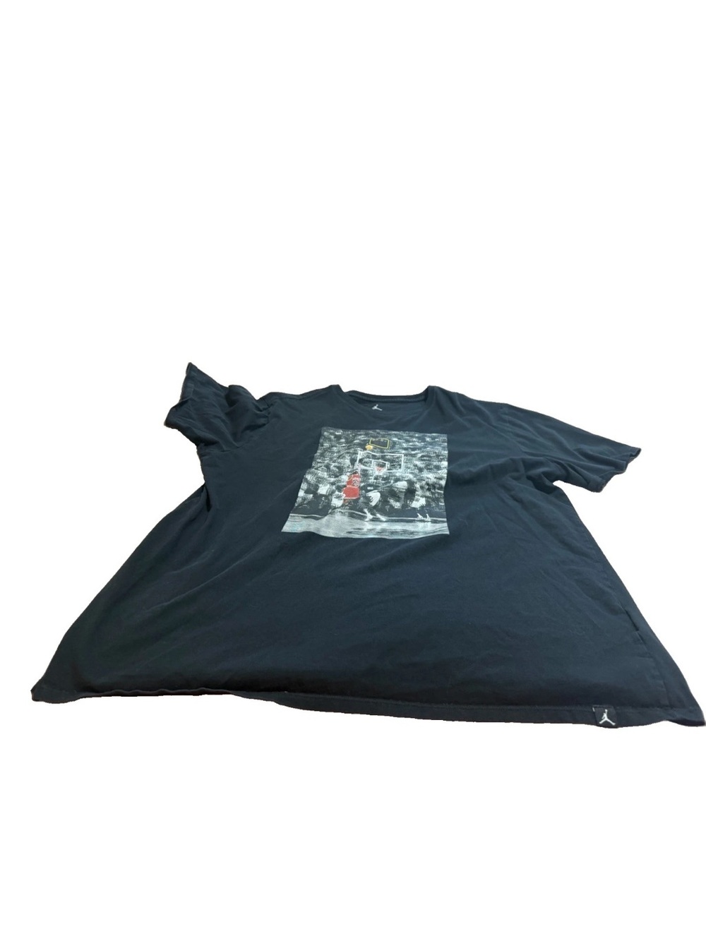 Air Jordan Men’s Black Short Sleeve Shirt! Size XXL